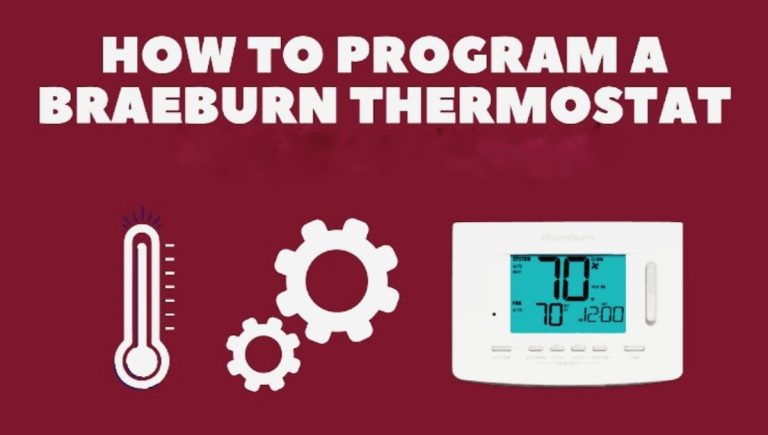 Program a Braeburn Thermostat