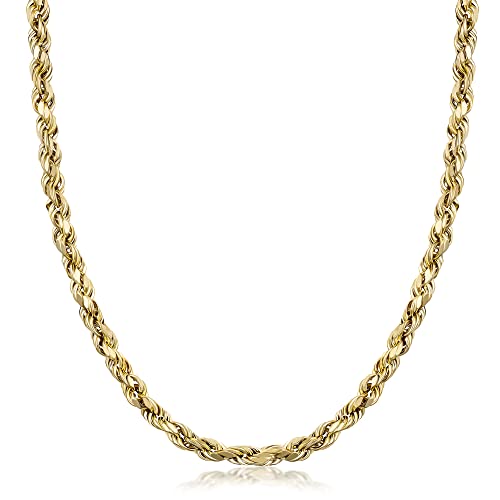 Gold Rope Chains for Men