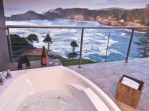 Best Oregon Coast Hotel Rooms With Hot Tubs Jacuzzi