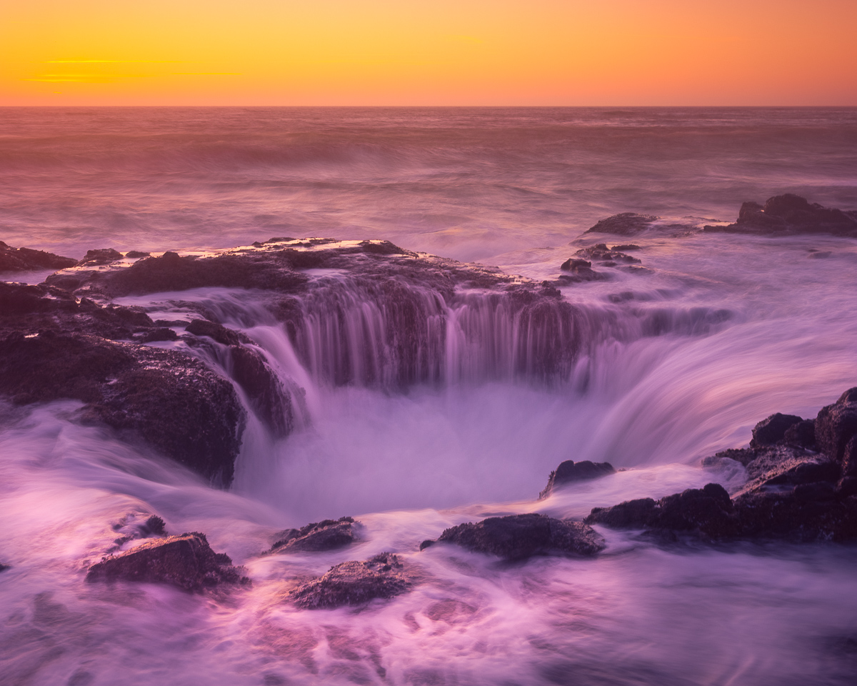 Thors Well Oregon Coast Cape Perpetua